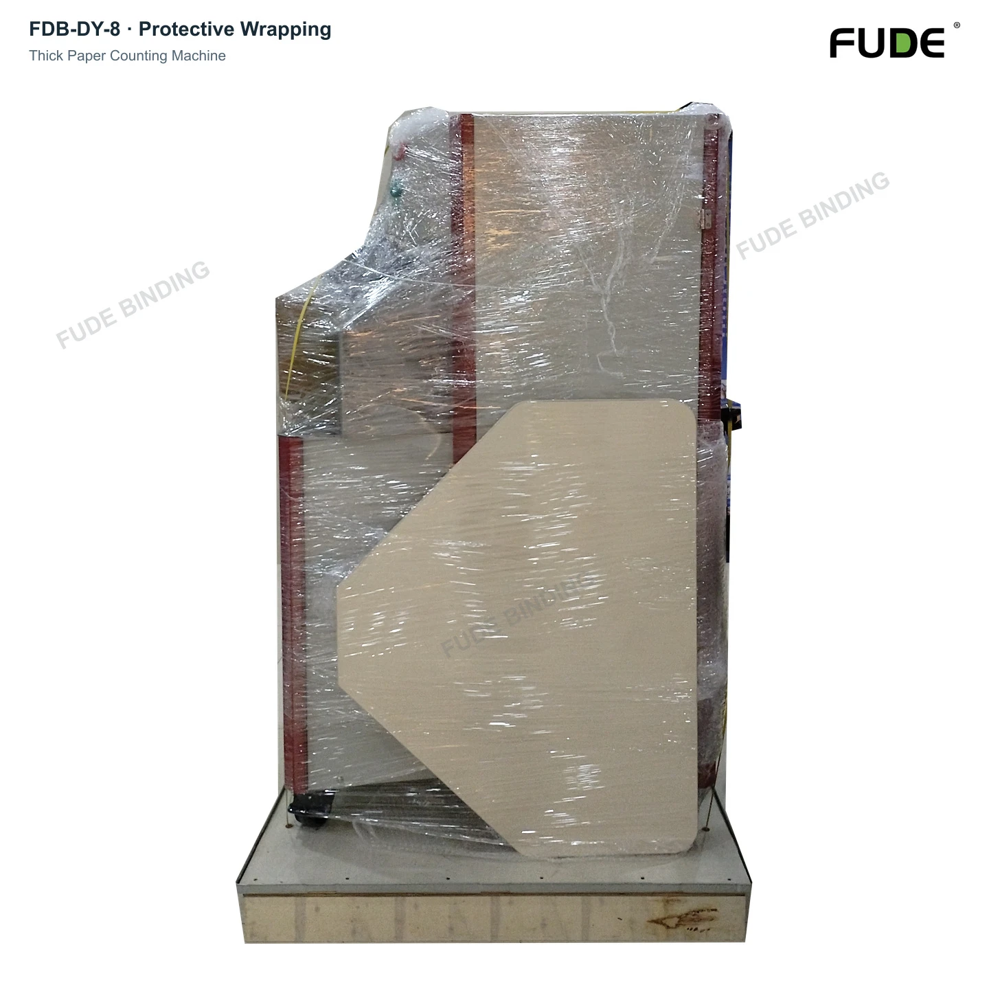product-1-1 FDB-DY-8 Protective Wrapping. Protective wrapping and cardboard protection shown before case packing.